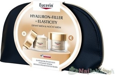 Eucerin Hyaluron-Filler + Elasticity denný krém 50 ml + nočný krém 50 ml darčeková  sada od 62,64 € - Heureka.sk