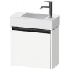 Duravit Ketho.2 - Umývadlová skrinka, 44x48x24 cm, 1 dvierka, pánty vľavo, matná biela K25072L18180000