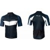 Pánsky cyklistický dres XLC Basic JE-S17 – modrá/čierna/biela - S