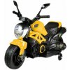 mamido Detská elektrická motorka GTM188 žltá