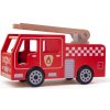 Bigjigs Toys Dřevěné hasičské auto