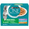 Purina ONE Indoor tuniak teľacie v šťave 12 x 85 g