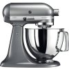 KitchenAid Artisan 5KSM125ECU Kuchyňský robot - 10 rychlostí, planetární systém, celokovová konstrukce, stříbrná 5KSM125ECU