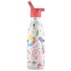Cool Bottles Detská termo fľaša z nerezovej ocele Kids Sweet Mermaids trojvrstvová 350 ml