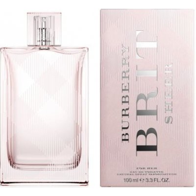 Burberry Brit for Her Sheer 100 ml Toaletná voda pre ženy