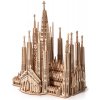 Drevené 3D puzzle - Sagrada Familia Little Story E018