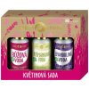 Purity Vision Květinová Ružová voda zo vzácnej damašskej ruže 100 ml + Bio rumančeková voda 100 ml + Bio Levanduľová voda 100 ml darčeková sada