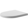 Duravit Starck 3 Záchodová doska, soft close, biele 0067790000