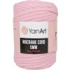 YarnArt Macrame Cord 762 baby ružová