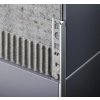 BAHAMA ukončovacia lišta, hranatý L profil PVC, pre obklad 10 mm CX 353102
