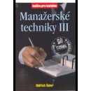 Kniha Manažerské techniky III - Oldřich Šuleř