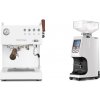 Ascaso Steel DUO PID PLUS, White&Wood + Eureka Atom 60, white