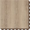 Hnedá plastová vinylová dlažba Fortelock Business Tyrolean oak W001 Brown - dĺžka 66,8 cm, šírka 66,8 cm, výška 0,7 cm
