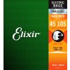 Struny Elixir NanoWeb z nehrdzavejúcej ocele 14677 45-105