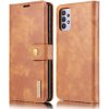 DG.MING 29458 DG.MING Peňaženkový obal 2v1 Samsung Galaxy A32 5G / M32 5G hnedý