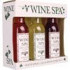 Bohemia Gifts & Cosmetics Wine Spa pena do kúpeľa 200 ml + sprchový gél 200 ml + šampón na vlasy 200 ml kozmetická sada