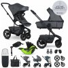 EASYWALKER Kočík kombinovaný Harvey⁵ Premium Mineral Grey XXL AIR + KIDDY Evoluna i-size 2