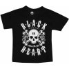 tričko street BLACK HEART BULLET Čierna