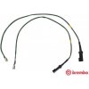 Výstražný kontakt, opotrebenie brzdového obloženia BREMBO A 00 504