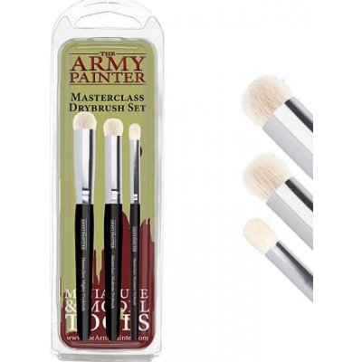 Army Painter Masterclass Drybrush Set - sada štetcov