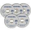 Dremel EZ SpeedClic rezacie kotúče na kovy 5 ks SC456