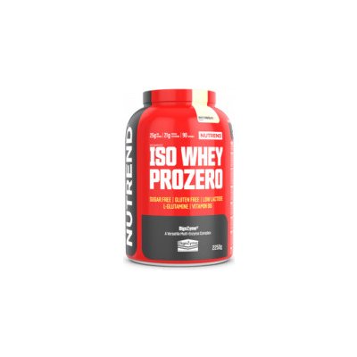 Nutrend ISO WHEY PROZERO 2250g Slaný karamel