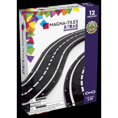 Magna-Tiles Magnetická stavebnica Xtras Roads 12 dielov