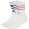 adidas Performance adidas 3-Stripes Cushioned Crew Socks 3 Pairs | 4068811044817 | Biela | XXL