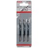BOSCH Pílové listy do priamočiarej píly U 111 C, 92 mm, 3 ks 2608630566