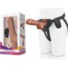 Pegasus 8” Remote Control Realistic Silicone Dildo with Balls and Harness