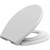 Aqualine WC sedátko s integrovaným detským WC sedátkem, Soft Close, biela FS125