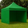 rozkladací hliníkový stan TENTS HEX50 3x3 EXTREM zelený (hliníkový nožnicový stan 3x3m Extrem)