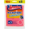Spontex Absorb+ Microfibre utierky z mikrovlákna 3 ks