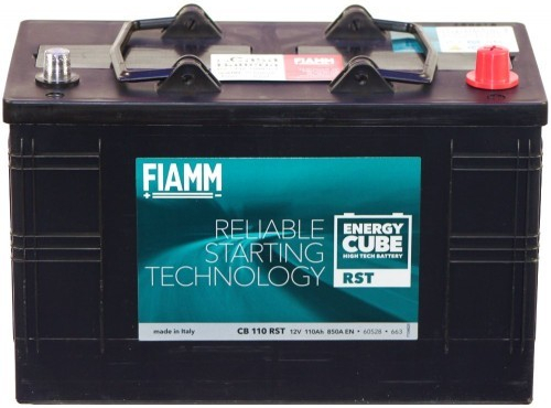 Fiamm energyCUBE RST RELIABLE STARTER 12V 110Ah 850A