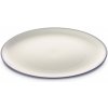 Tanier Omada SANALIVING Dinner Plate 24xh2cm Farba: biela/fialová