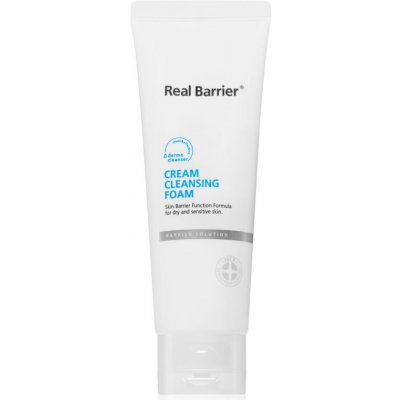 Real Barrier Barrier Solution Cleansing krémová čistiaca pena pre citlivú a suchú pleť 120 ml