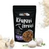 WormUP Chrumkavé červíky s cesnakom 20g balenie sušených lariev potemníka múčneho (Tenebrio molitor) v luxusnom vzduchotesne uzavretom balení.