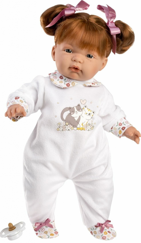 Llorens 13854 JOEL realistická bábätko s mäkkým látkovým telom 38 cm