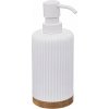 Ručný stojanový dávkovač mydla 5five Simply Smart 400 ml biely
