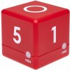 TFA 38.2039.05 - Digitálny časovač CUBE - červený