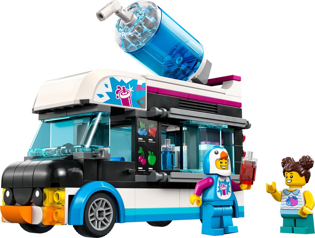 LEGO® City 60384 Tučniačia dodávka s ľadovou triešťou