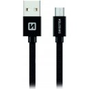 Swissten 71522201 USB - microUSB, 1,2m, černý