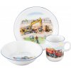 Detský porcelán 3 dielna sada STAVENISKO