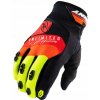 KENNY RACINGOVÉ RUKAVICE CROSS/ENDURO MODEL SAFETY BLACK/RED/ORANGE XXXL 3XL