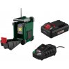 Parkside® Aku stavebné rádio 20 V/12 V PBR F10 A1 + Smart akumulátor 20 V/4 Ah + Rýchlonabíjačka akumulátora 20 V/4,5 A (800012691)