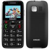 EVOLVEO EasyPhone, mobilní telefon pro seniory s nabíjecím stojánkem, černá EP-501-BK