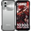 Smartfón DooGee BLADE 10 POWER 6 GB / 256 GB 4G (LTE) strieborný