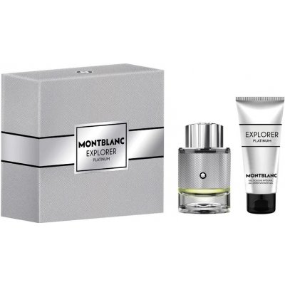 MontBlanc Explorer Platinum Set - EDP 60 ml + sprchový gel 100 ml