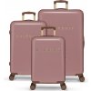 SUITSUIT TR-7211/3 Sada cestovných kufrov Fab Seventies Old Rose - 91 l / 60 l / 32 l