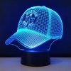 Beling Detská lampa, Boston šiltovka, 7 farebná QS381